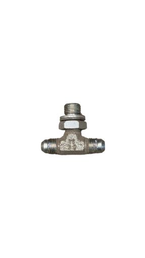 Immagine di ADATTATORE 3 VIE M. 1/2" JIC +M. 1/4" GAS OR +M. 1/2" JIC